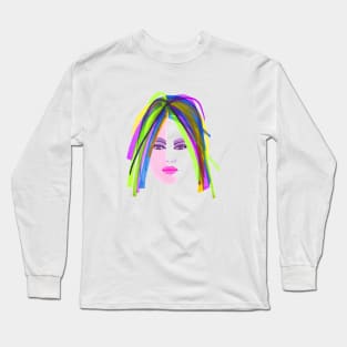 Fancy Hair Long Sleeve T-Shirt